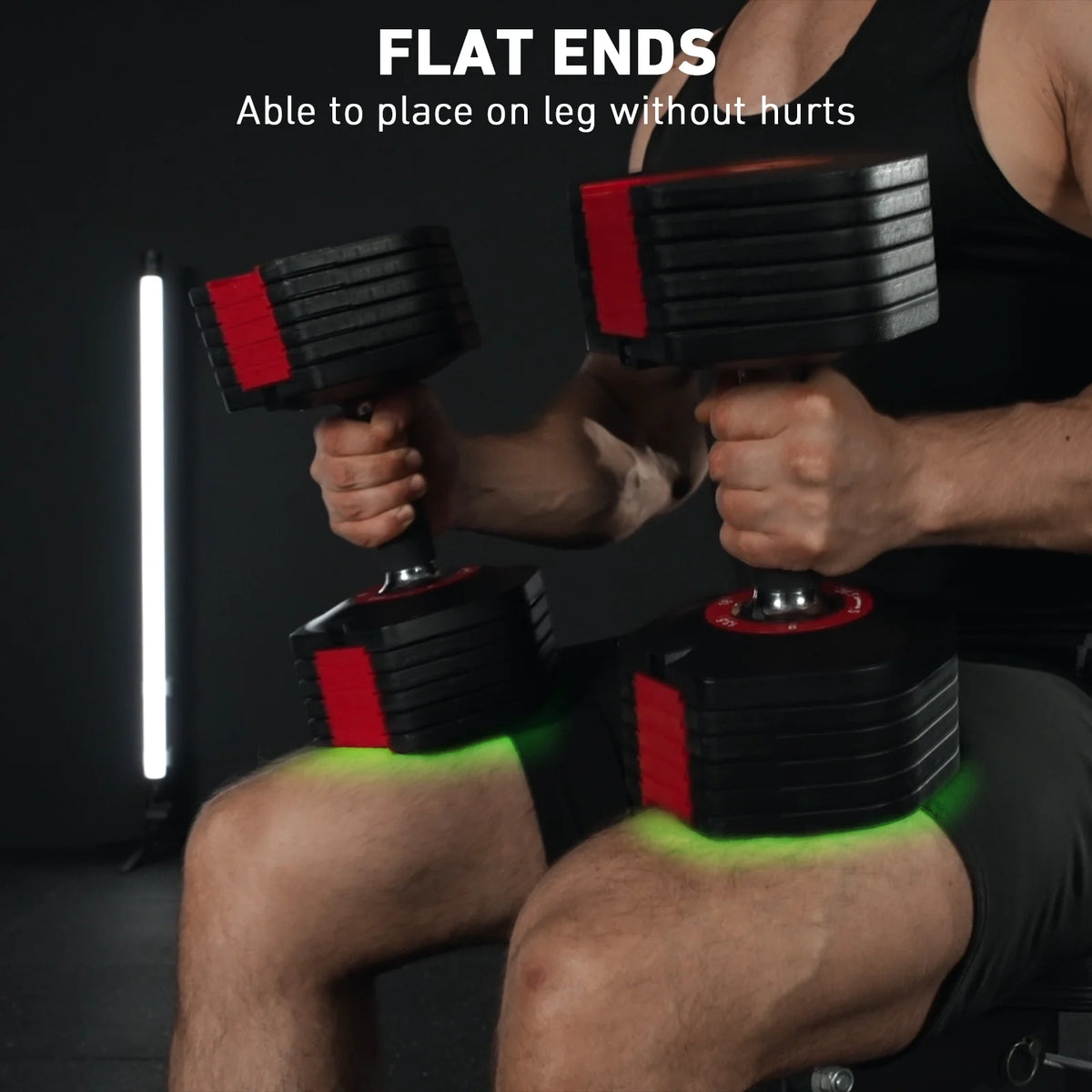 53LB(26.5LB*2) Adjustable Dumbbells Set of 2, 1-Sec Adjustable Weights Dumbbells Set, 5LB - 26.5LB 6 in 1 Free Dumbbell with Anti-Slip Texture Handle, Weight Set for Home Gym