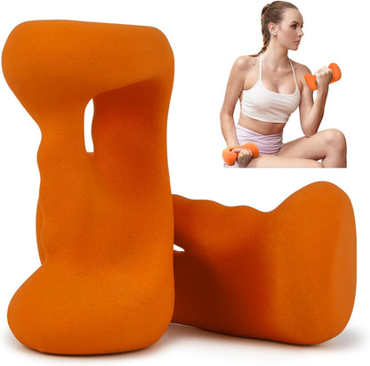 Ergonomic Dumbbells Weights Set-Hand Weights for Women at Home, Ear Dumbbells Weights for Pilates, Yoga, Jogging,Strengthtraining