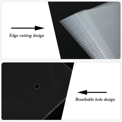 12"X16" Self Sealing Cellophane Bags, 100 Pack