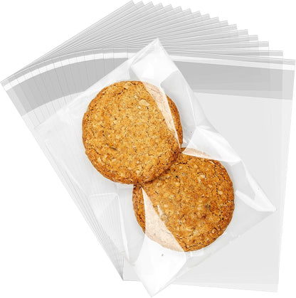 Cellophane Bags,400 Packs 4X6 Inch Cookies Treat Gift Wrap