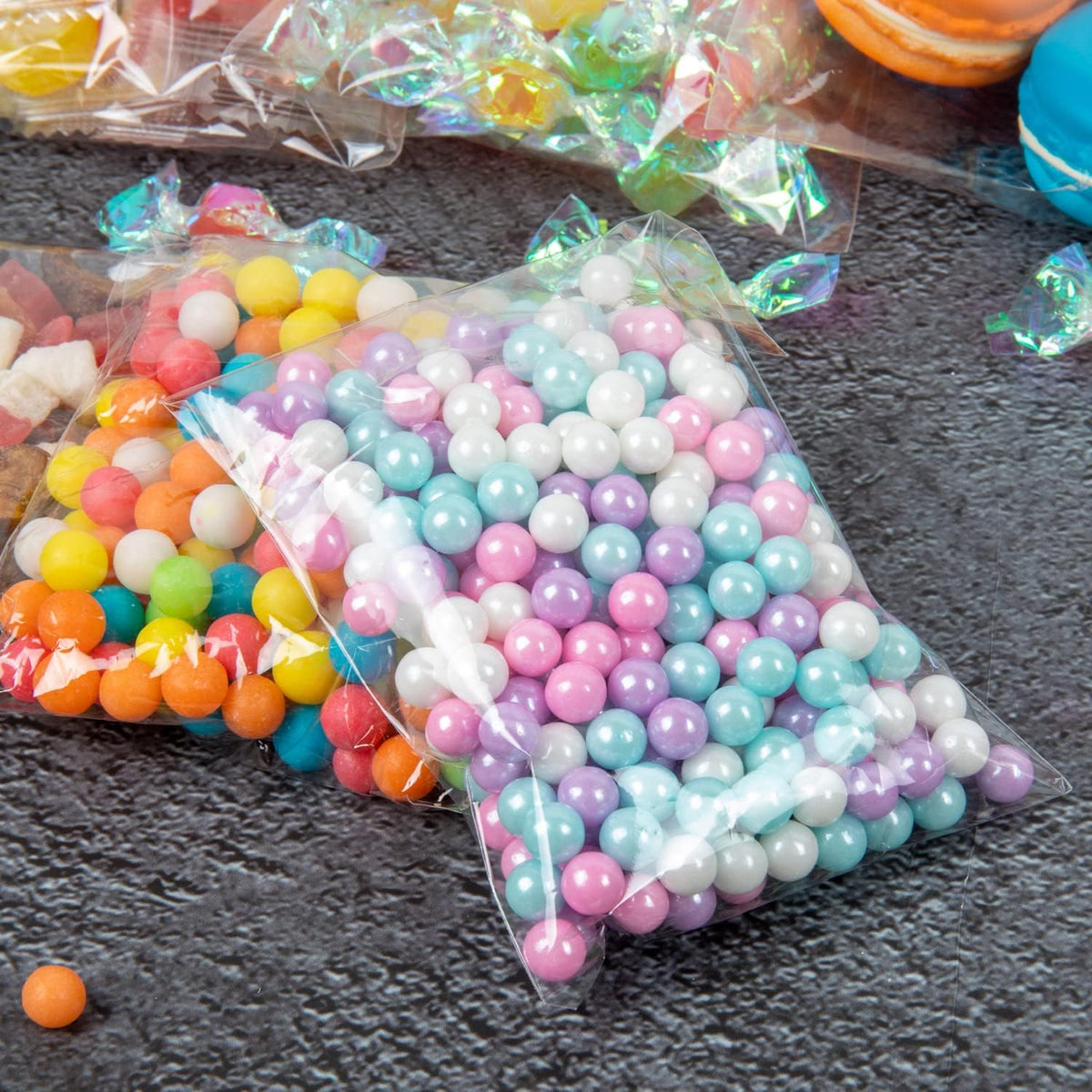 Cellophane Bags,400 Packs 4X6 Inch Cookies Treat Gift Wrap