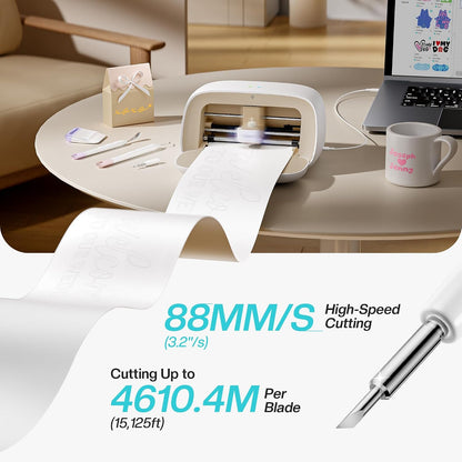 S501 Vinyl Cutter Machine, AI Sticker Cutter, 4.5" Wide Cutting