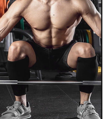 Weightlifting Deadlift Shin Guards, Calf Support Brace 5Mm Thick Neoprene for Easywear Deadlift Shin Guards,Training Pants and Tights, Ultimate Shin Protection