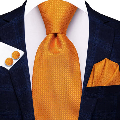 Men 63Inches Tie Set Extra Long Necktie Paisley Tie Pocket Suqare Cufflinks Big and Tall Men Tie