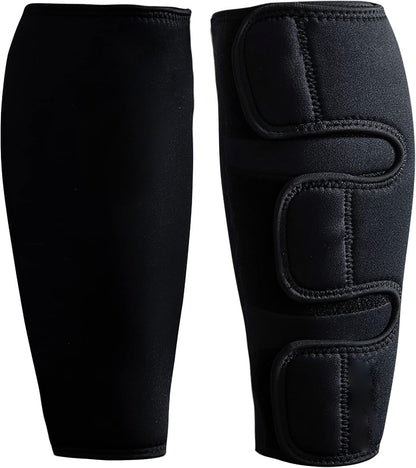 Weightlifting Deadlift Shin Guards, Calf Support Brace 5Mm Thick Neoprene for Easywear Deadlift Shin Guards,Training Pants and Tights, Ultimate Shin Protection