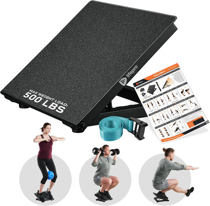 Lifepro Inclinex Slant Board for Exercise — Adjustable Calf Stretch Board